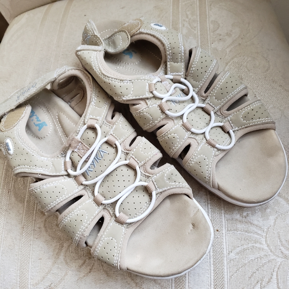 Ryka slip-on sandals size 8